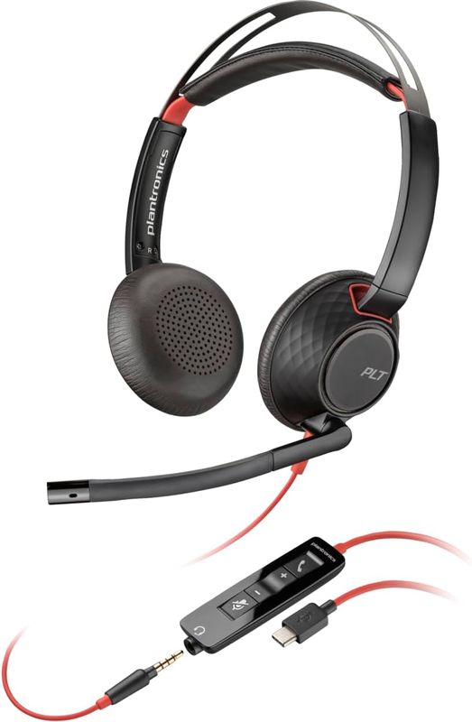 POLY   |     Blackwire 5220 Stereo USB-C Headset