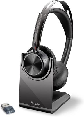 POLY  |   Voyager Focus2  (+ charge stand) Headset