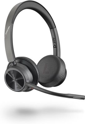 POLY  |   Voyager 4320 (USB-A) Bluetooth Headset
