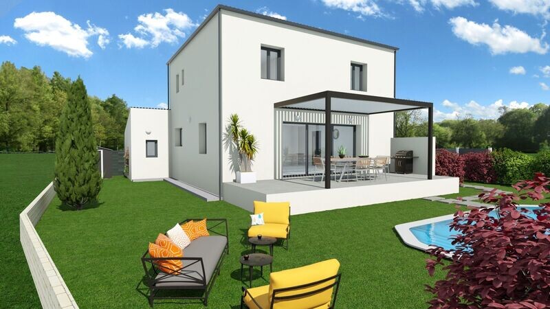 CONGENIES (Gard) - MAISON EN R+1 DE 90M² SUR TERRAIN DE 270m²