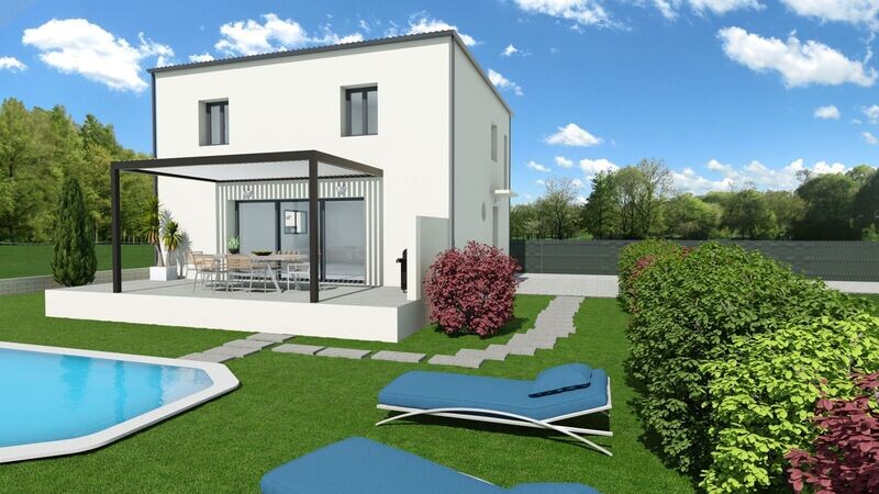 SAZE (Gard) - MAISON EN R+1 DE 90M² SUR TERRAIN DE 300m²