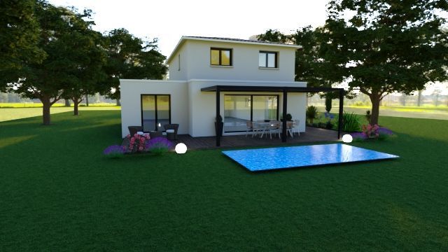 ST JEAN DE CORNIES (HERAULT) - MAISON R+1 DE 90 M² SUR TERRAIN DE 304 M²