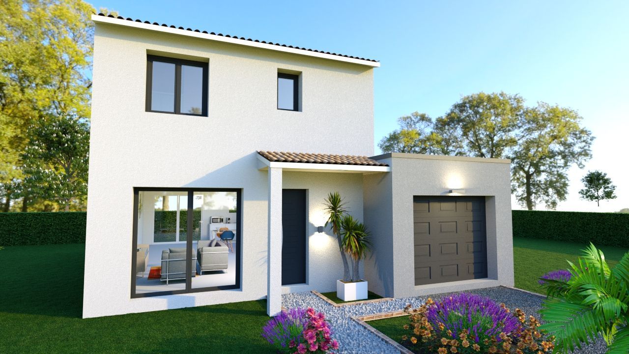 VIC LA GARDIOLE (HERAULT) - MAISON EN R+1 DE 90M² SUR TERRAIN DE 350M²