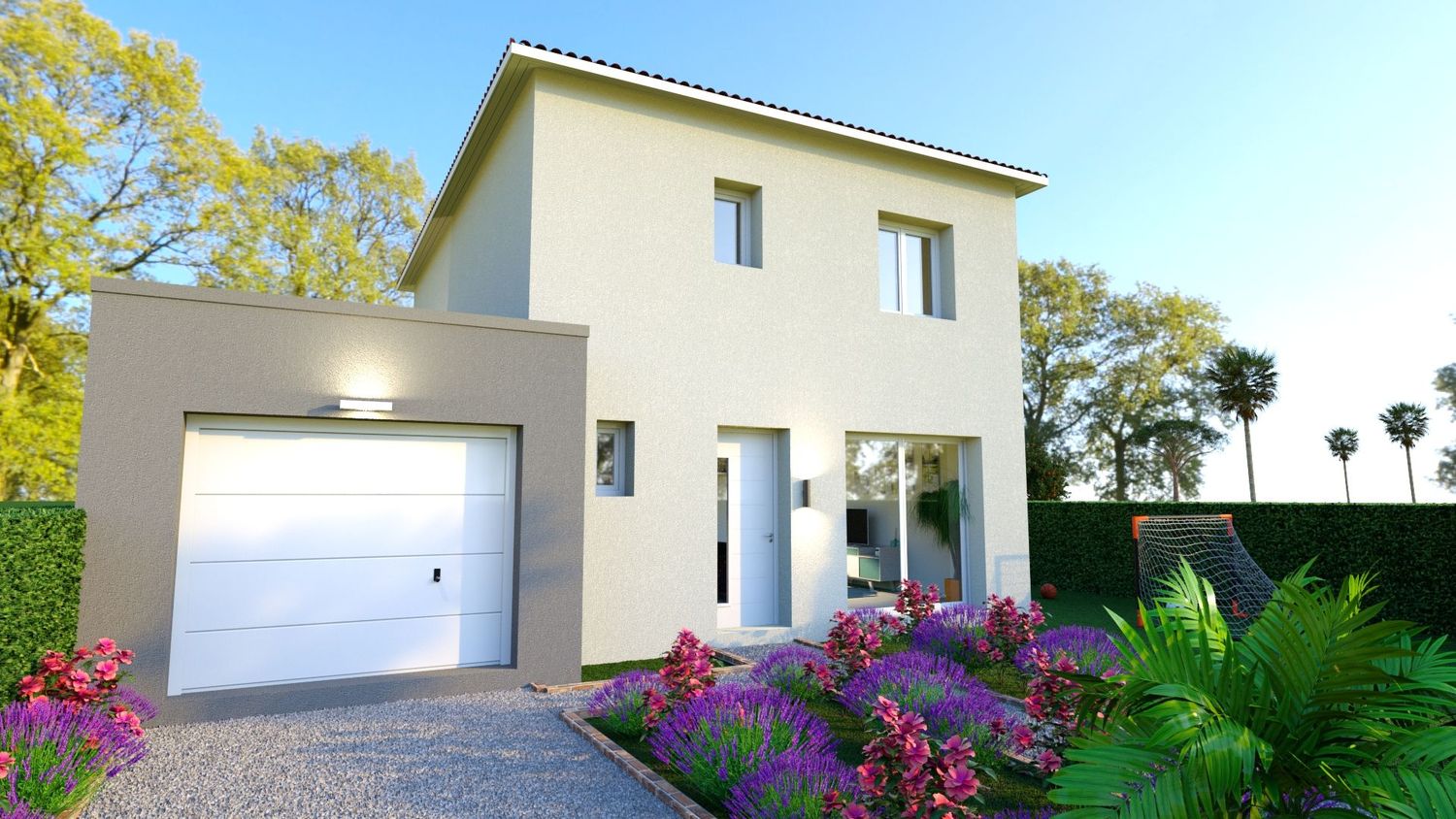 LA CALMETTE (GARD) - MAISON EN R+1 SUR TERRAIN DE 185M²