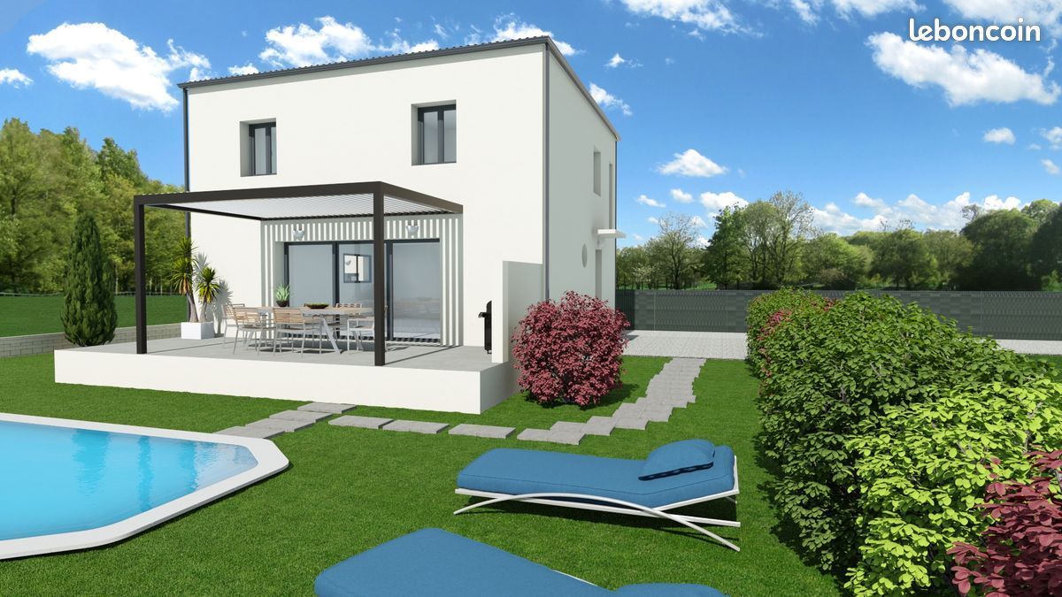 BLAUZAC (GARD) - MAISON EN R+1 DE 85m² SUR TERRAIN DE 350m²