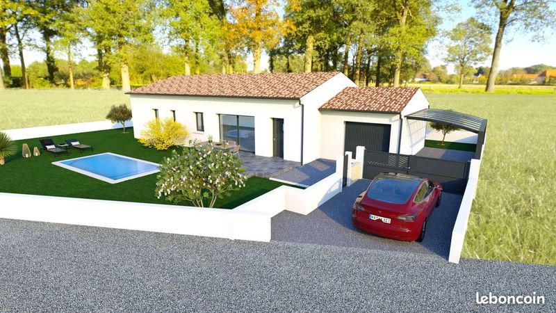 QUISSAC (GARD) - MAISON DE 90m² SUR TERRAIN DE 656m² QUISSAC (GARD) - MAISON DE 90m² SUR TERRAIN DE 656m²