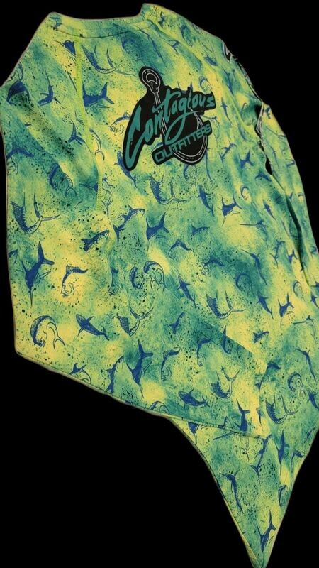 Kid's- Lime FishPrint