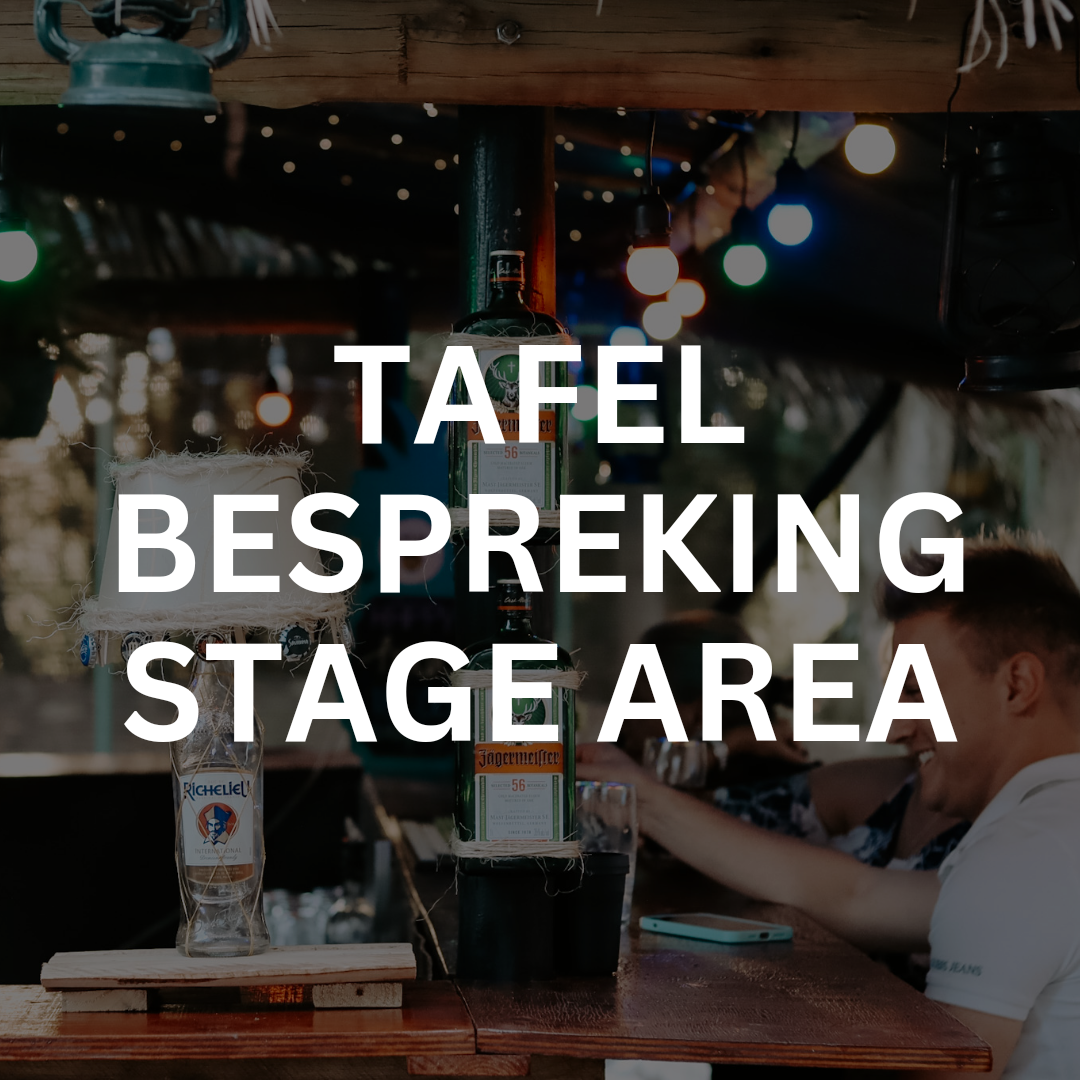 STAGE AREA: Tafel Bespreking