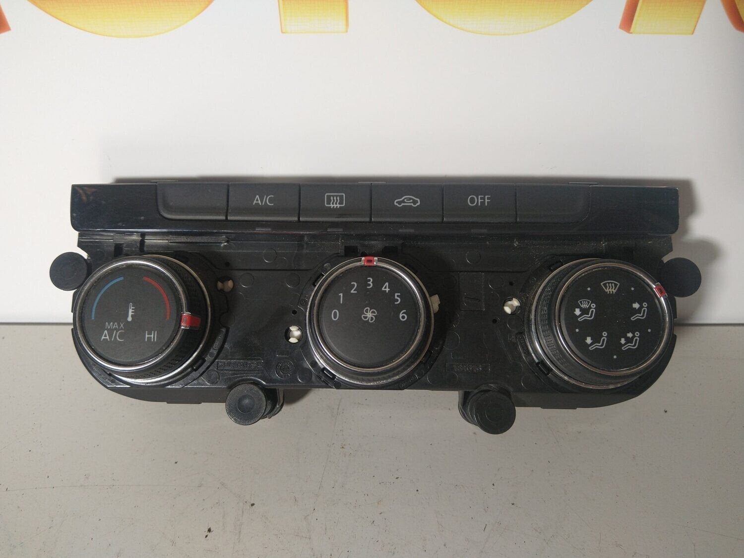Mando climatizador Volkswagen Golf VII 2013 Ref.5G0907426M