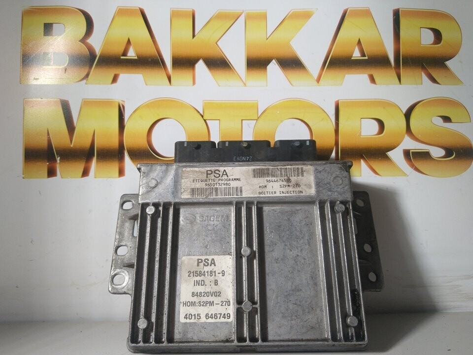 Centralita Motor Uce Citroen Xsara Ref. 9650132980
