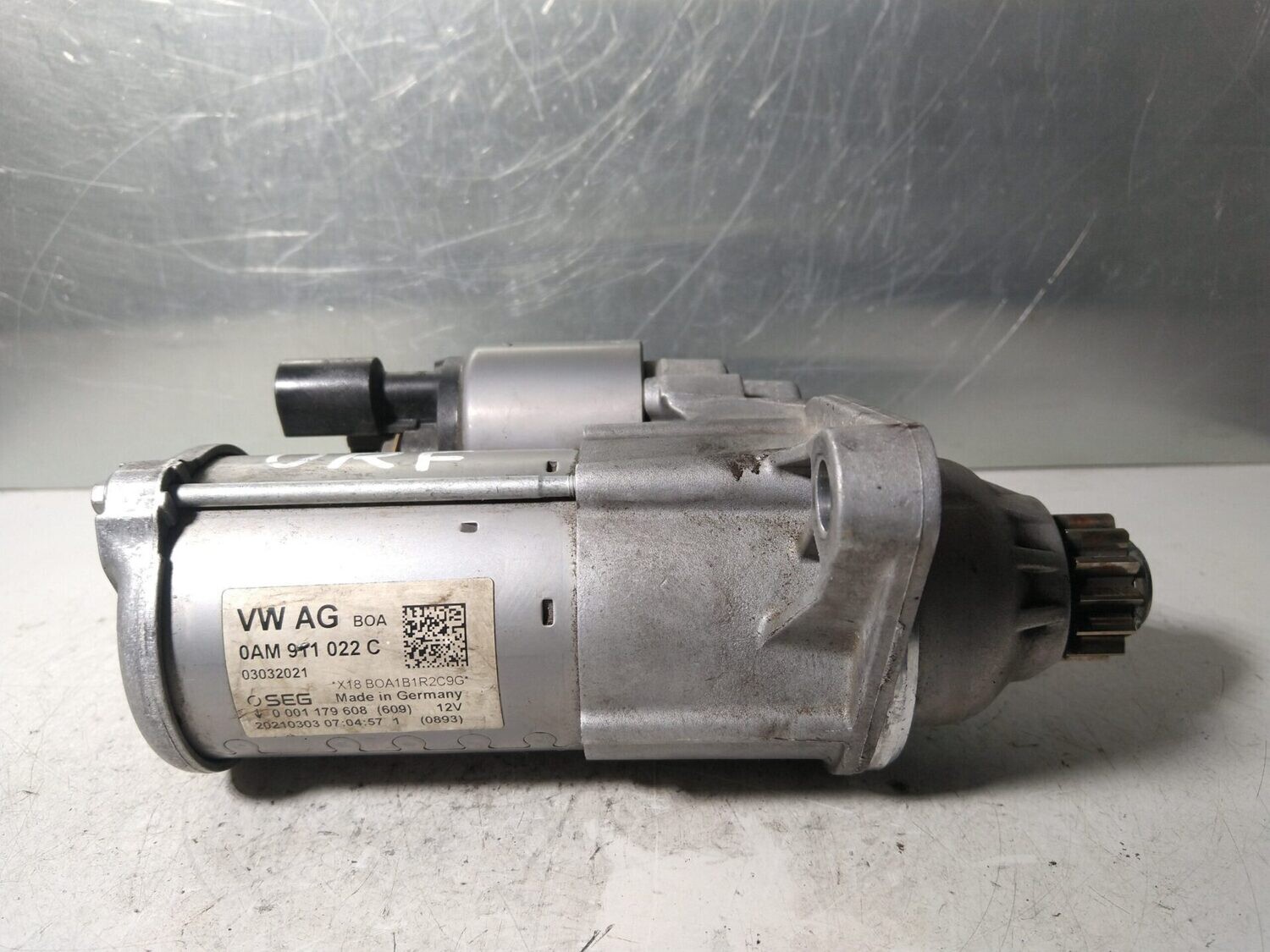 Motor Arranque Volkswagen Golf VIII 2020 ref. 0AM911022C