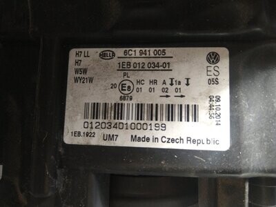 Faro Izquierdo Volkswagen Polo 2015 Ref. 6C1941005 (Vendido)