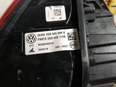 Piloto Trasero Derecho Polo 2020 Ref. 2G0945112B