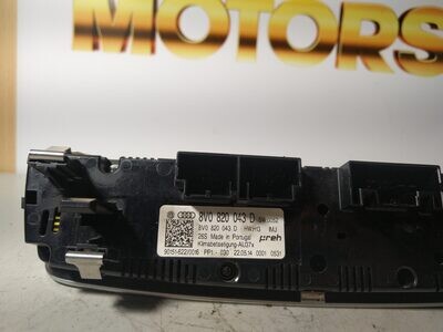 Mando climatizador Audi A3 Ref. 8V0820043D .