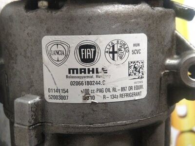 Compresor Aire acondicionado Fiat 500L Ref. 01141154