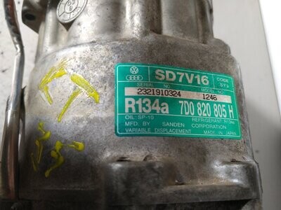 Compresor Aire Acondicionado Volkswagen Lt 35 Ref. 7D0820805H (vendido)