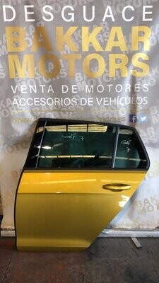 Puerta trasera izquierda Volkswagen Golf VII  Lim. 2016