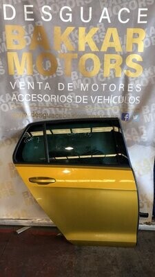 Puerta trasera derecha Volkswagen Golf VII  Lim. 2016 (BQ1)