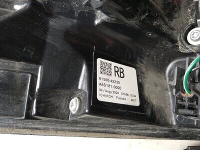 Piloto Trasero Derecho Toyota Rav 4 2020 Ref. 8155042230