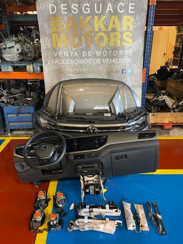 Frente completo y Kit airbag Volkswagen Polo 2020 Frente completo y Kit airbag Volkswagen Polo 2020
