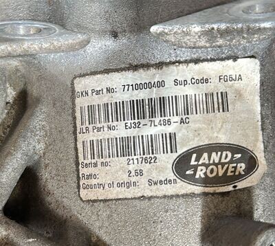 Diferencial Delantero Land Rover Discovery Ref. 7710000400