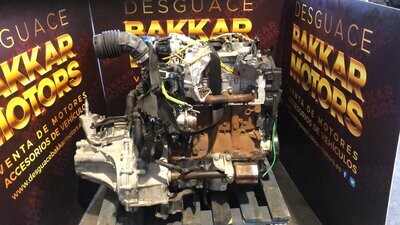 Caja de cambios manual 6 velocidades Renault Kadjar 1.5 116cv Ref TL6003