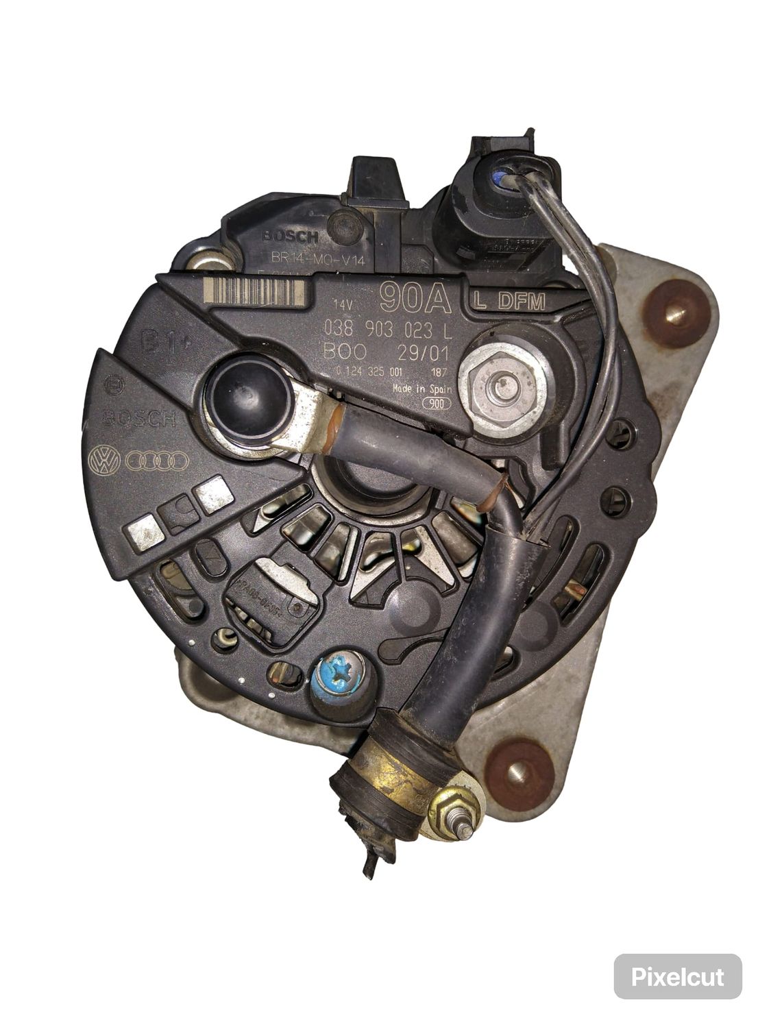Alternador Audi TT 2008 Ref 038903023L / 0124325001