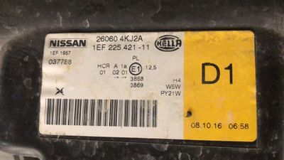 Faro Izquierdo Nissan Navara 2017 ref 260604KJ2A