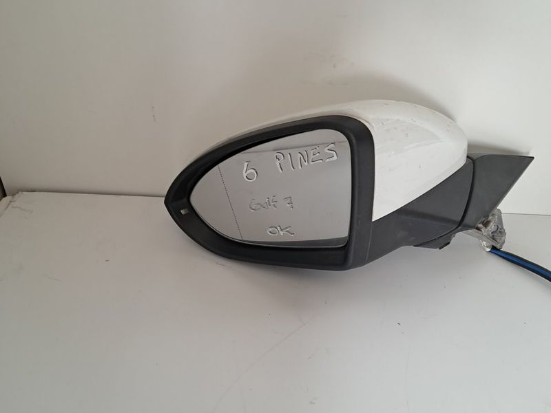 Retrovisor izquierdo volkswagen Golf VII, 2017 Retrovisor izquierdo volkswagen Golf VII, 2017