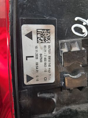 Piloto Trasero Derecho BMW Serie 1 Lim Ref: 647501 de 2020