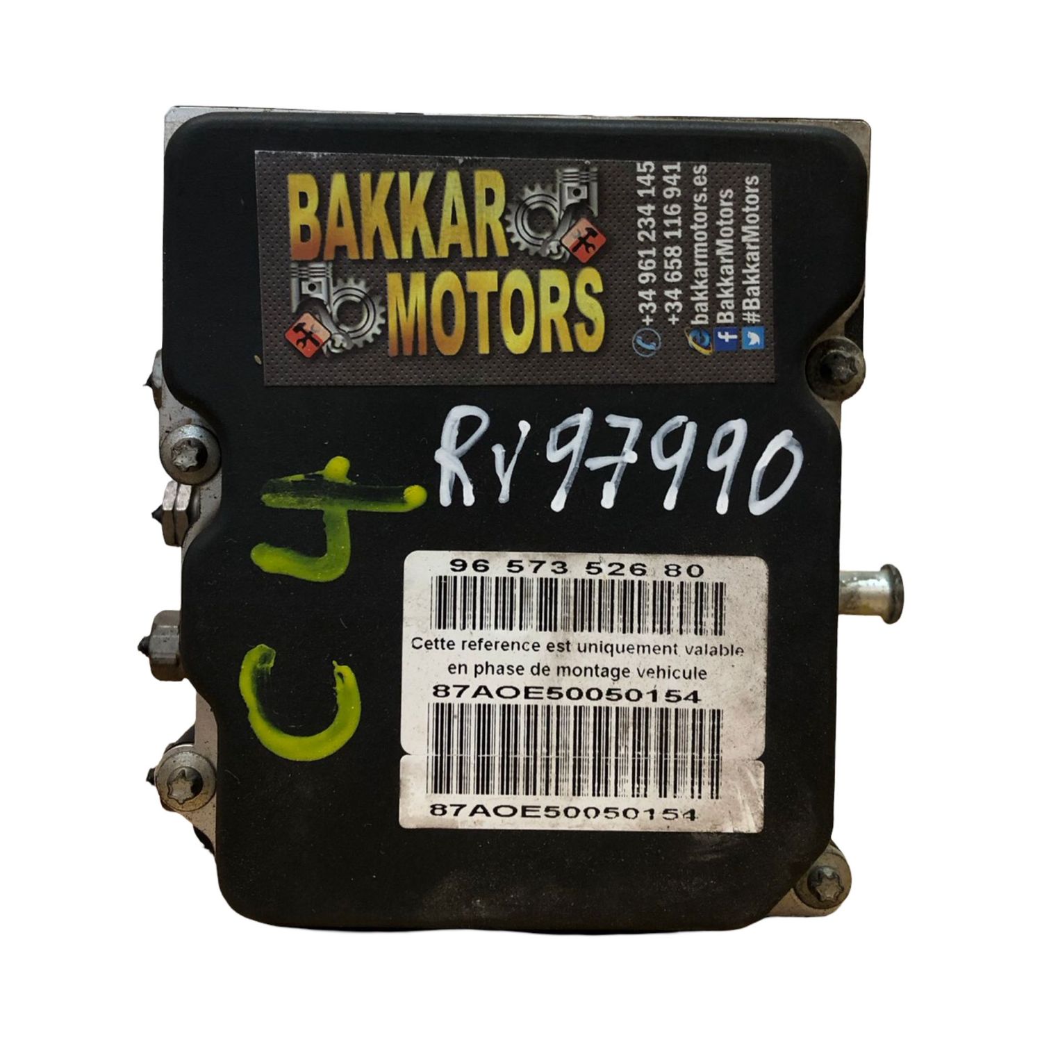 ABS Citroen C4 coupe Ref: 9649988180 de 2006