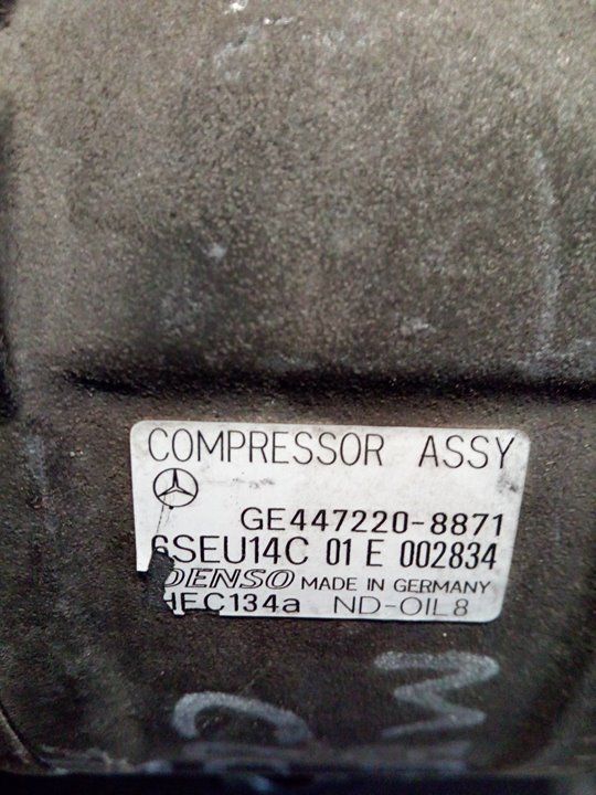 CCAA Mercedes BM Serie 168 Ref: GE4472208871 de 2004