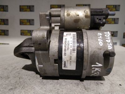 Motor Arranque Toyota Aygo 2015, ref: 281000Q100B / TS10E11 Motor Arranque Toyota Aygo 2015, ref: 281000Q100B / TS10E11