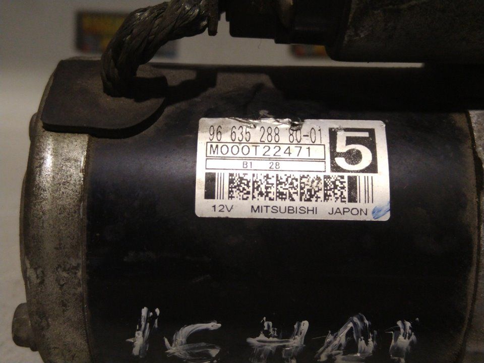 MOTOR DE ARRANQUE CITROEN C4 PICASSO REF: M000T22471 DE 2007