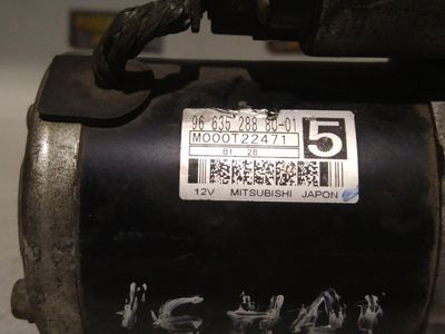 MOTOR DE ARRANQUE CITROEN C4 PICASSO REF: M000T22471 DE 2007 MOTOR DE ARRANQUE CITROEN C4 PICASSO REF: M000T22471 DE 2007