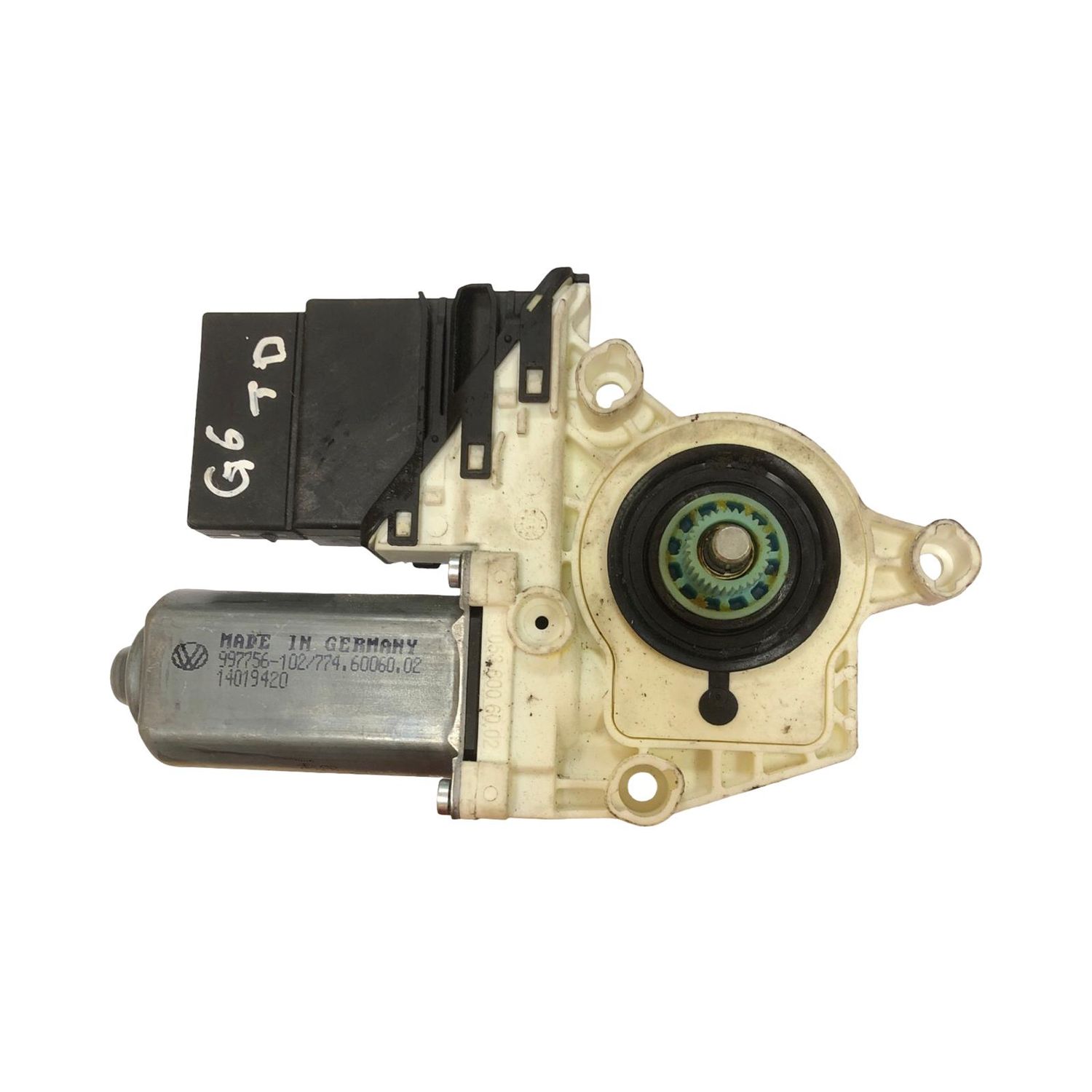 MOTOR elevalunas trasero  derecho , Volkswagen Golf VI (5k1)