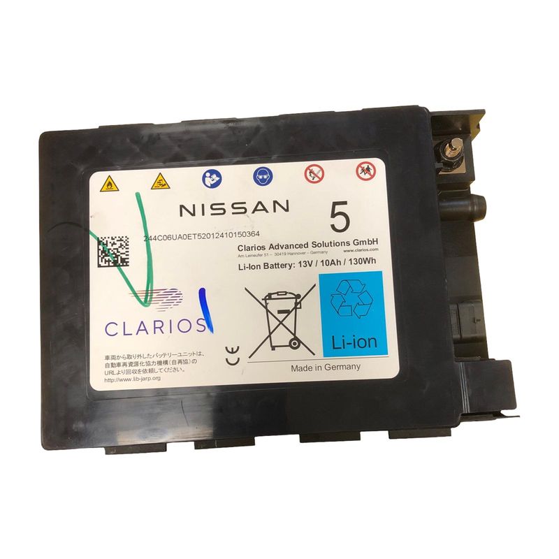 Batería,  NISSAN QASHQAI (J12) , 13V , 10Ah , 130 Wh