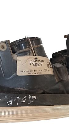 FARO DERECHO, VOLKSWAGEN GOLF V REF : 1J1941016C