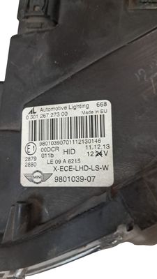 FARO DERECHO, MINI COUNTRYMAN ref: 030126727300 // 9801039-07