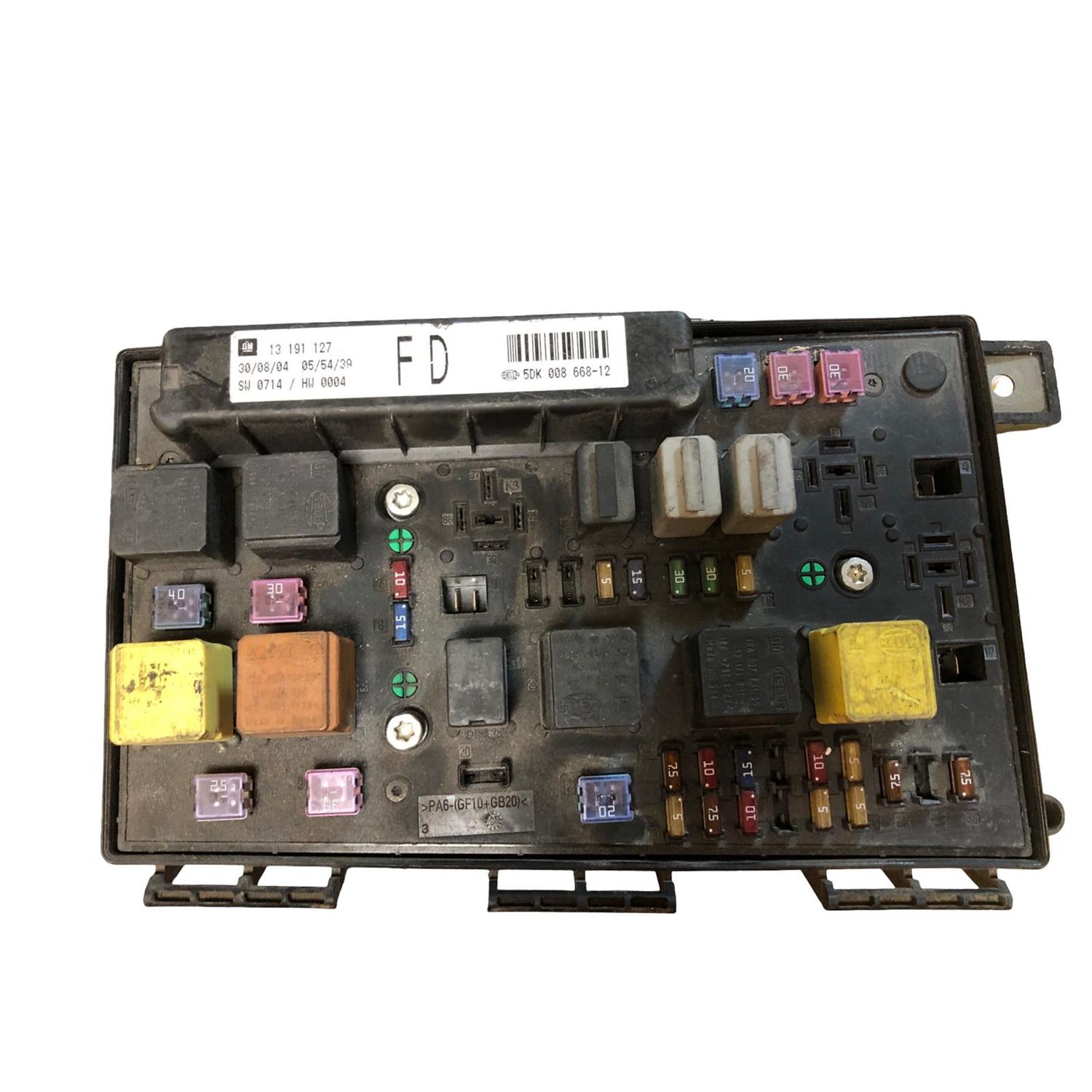 CAJA RELES / FUSIBLES  , Opel Astra H