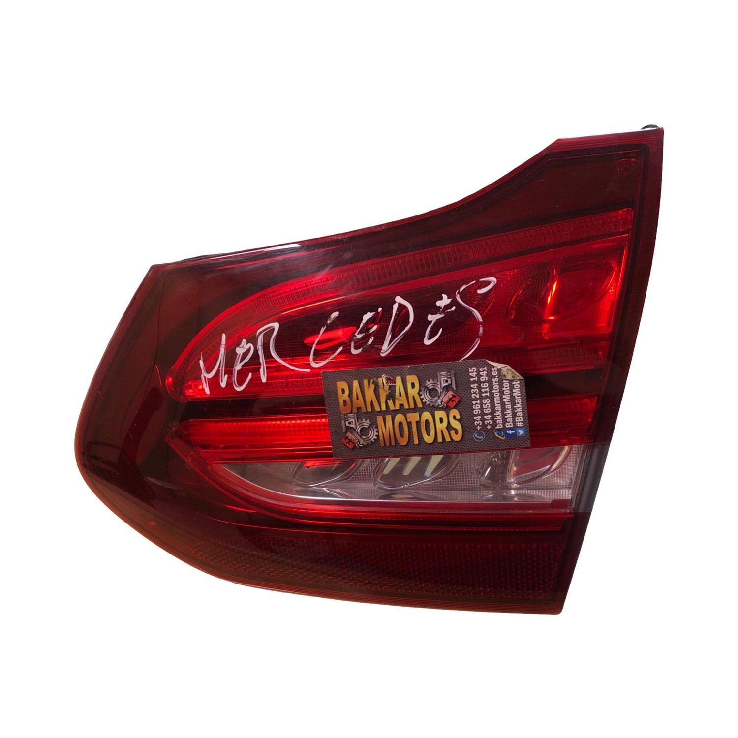 MERCEDES CLASE C , W205  Piloto trasero interior derecho
