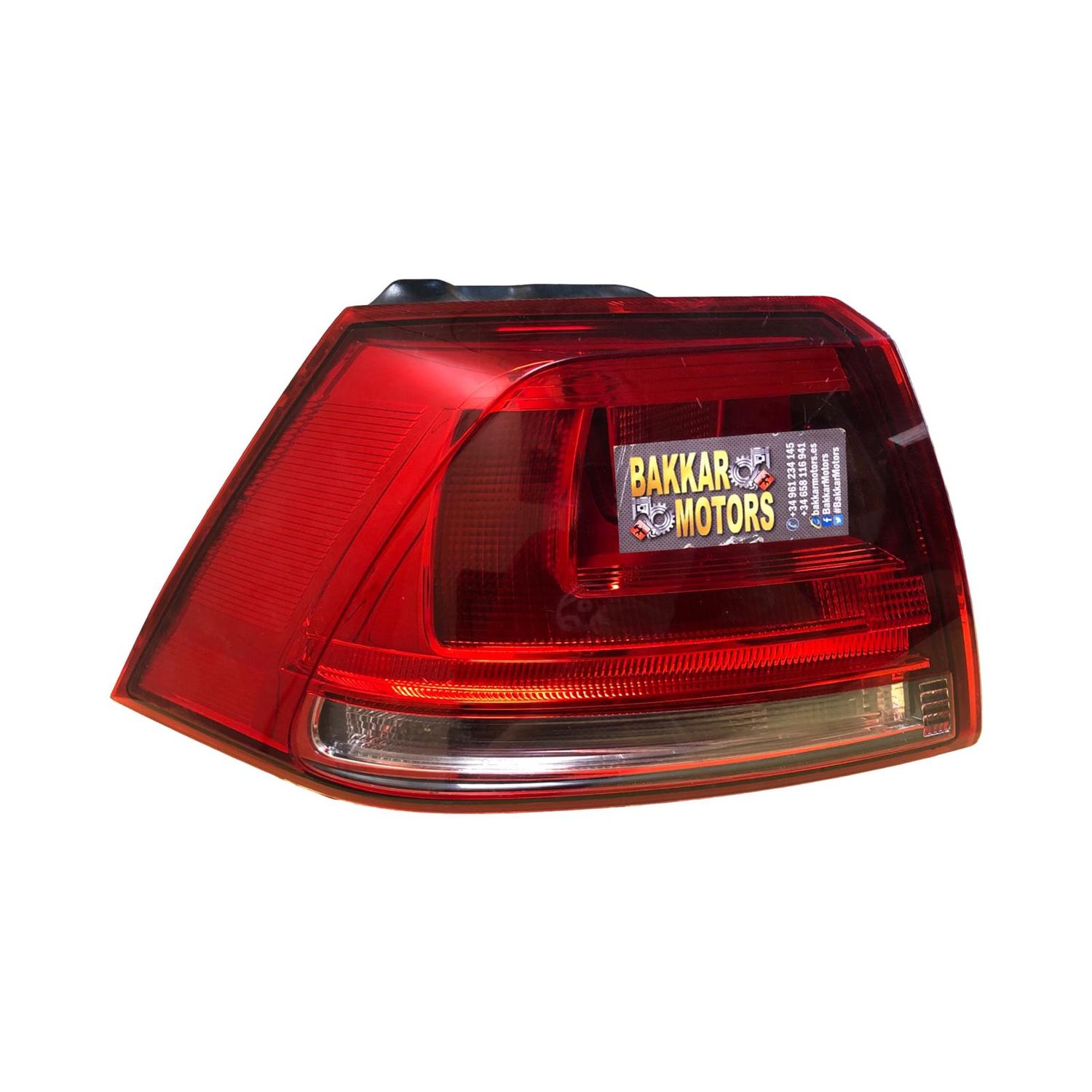 VOLKSWAGEN GOLF VII , piloto trasero izquierdo