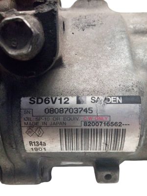 Compresor a/a Renault Clio II de 2007, ref: 8200716562