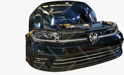 Frente completo, Volkswagen Polo 2022