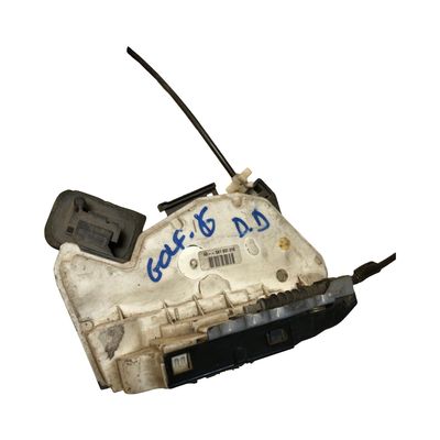 CERRADURA PUERTA DELANTERA DERECHA , Volkswagen Golf VI , 5K1837016