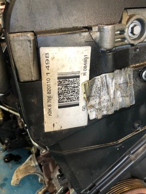 K9K  MOTOR COMPLETO , DACIA DUSTER