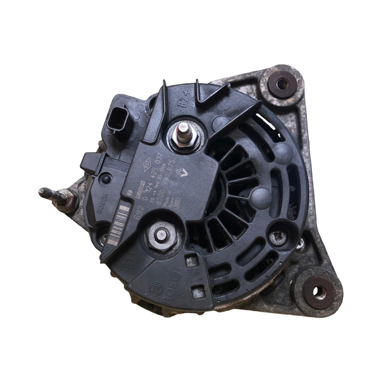 Alternador , Renault Clio III ref:  0124425037