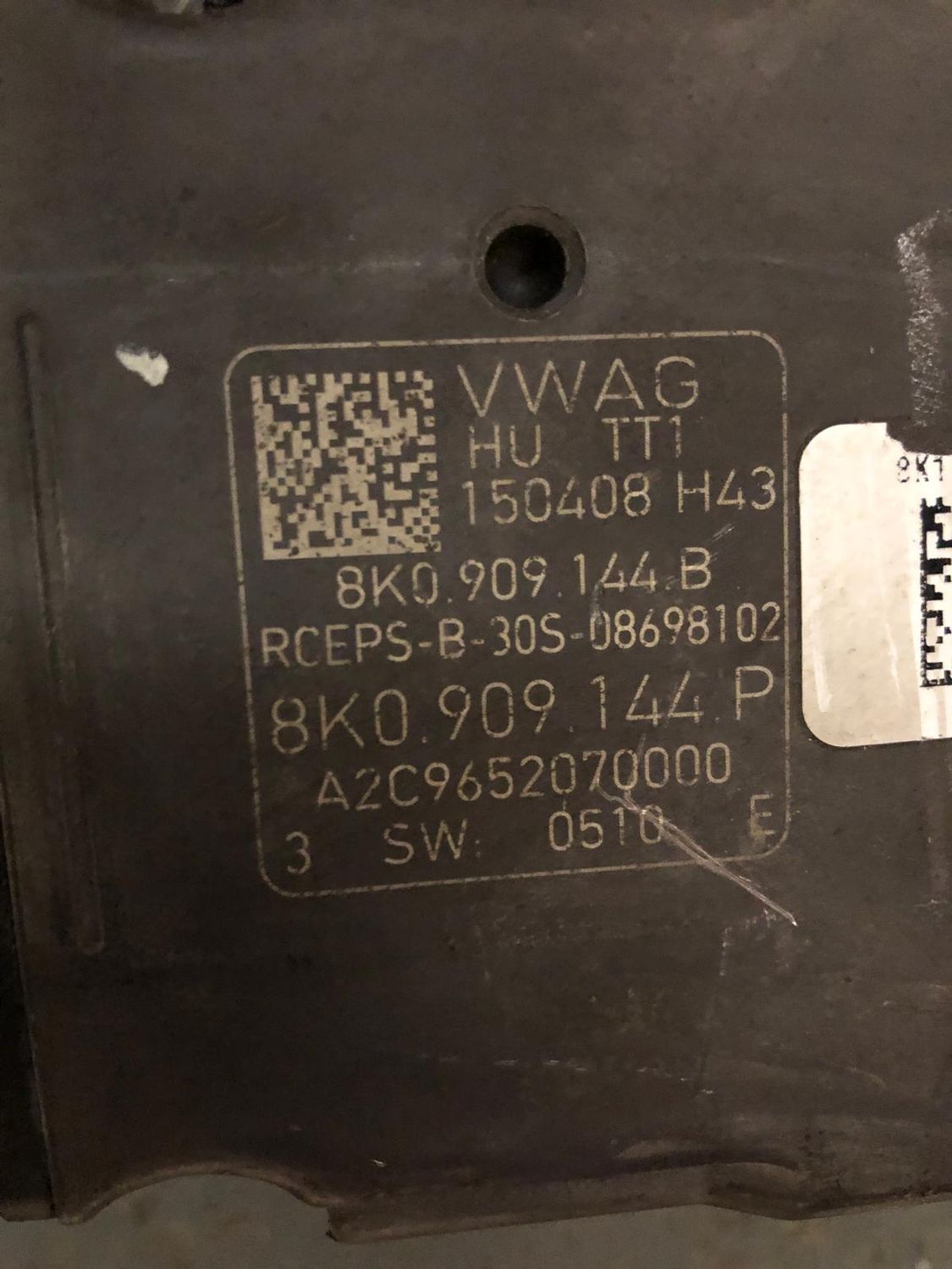 8K0909144B , Cremallera direccion  , AUDI A4