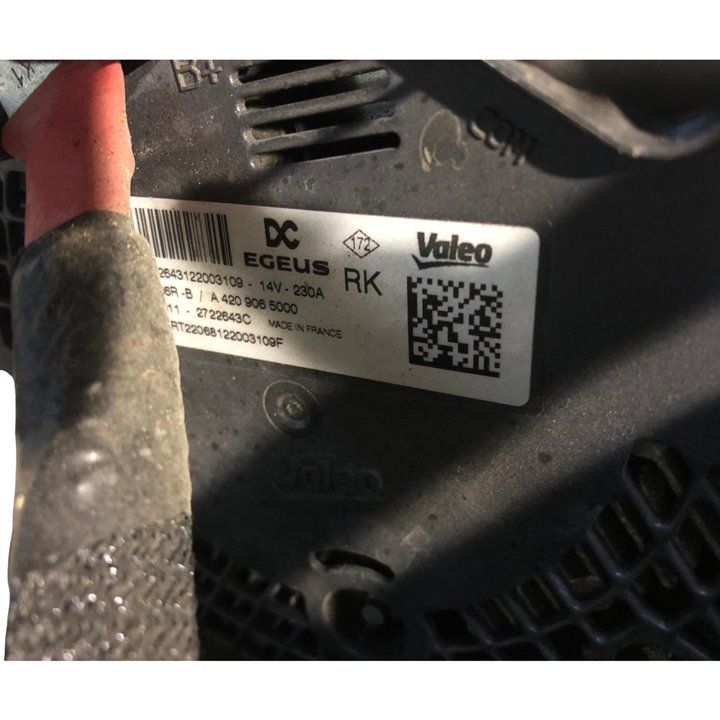 Alternador, Renault Kadjar