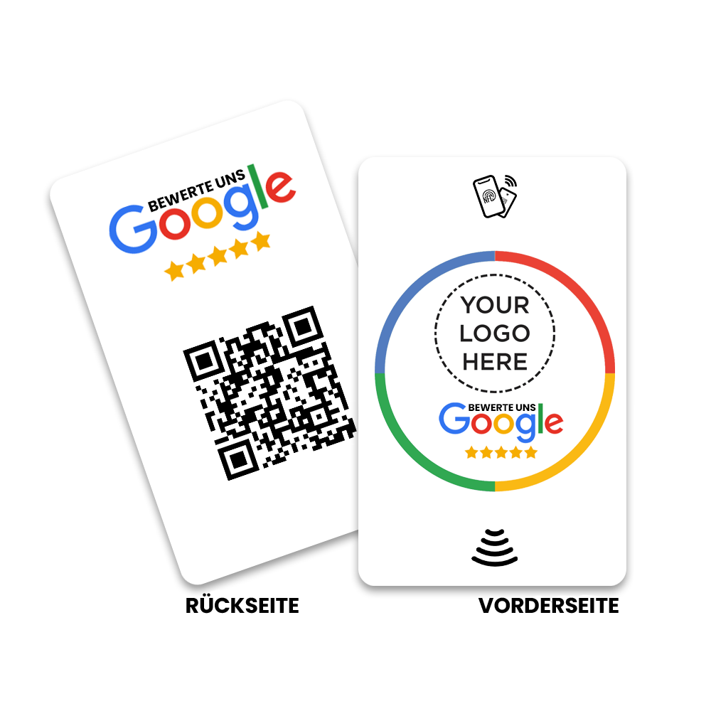 Google Bewertungs-NFC-Karte | Steigere deine Bewertungen